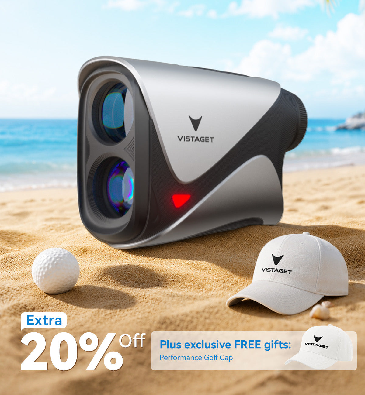 Golvia Pro Range Finder Golf 1200 Yards