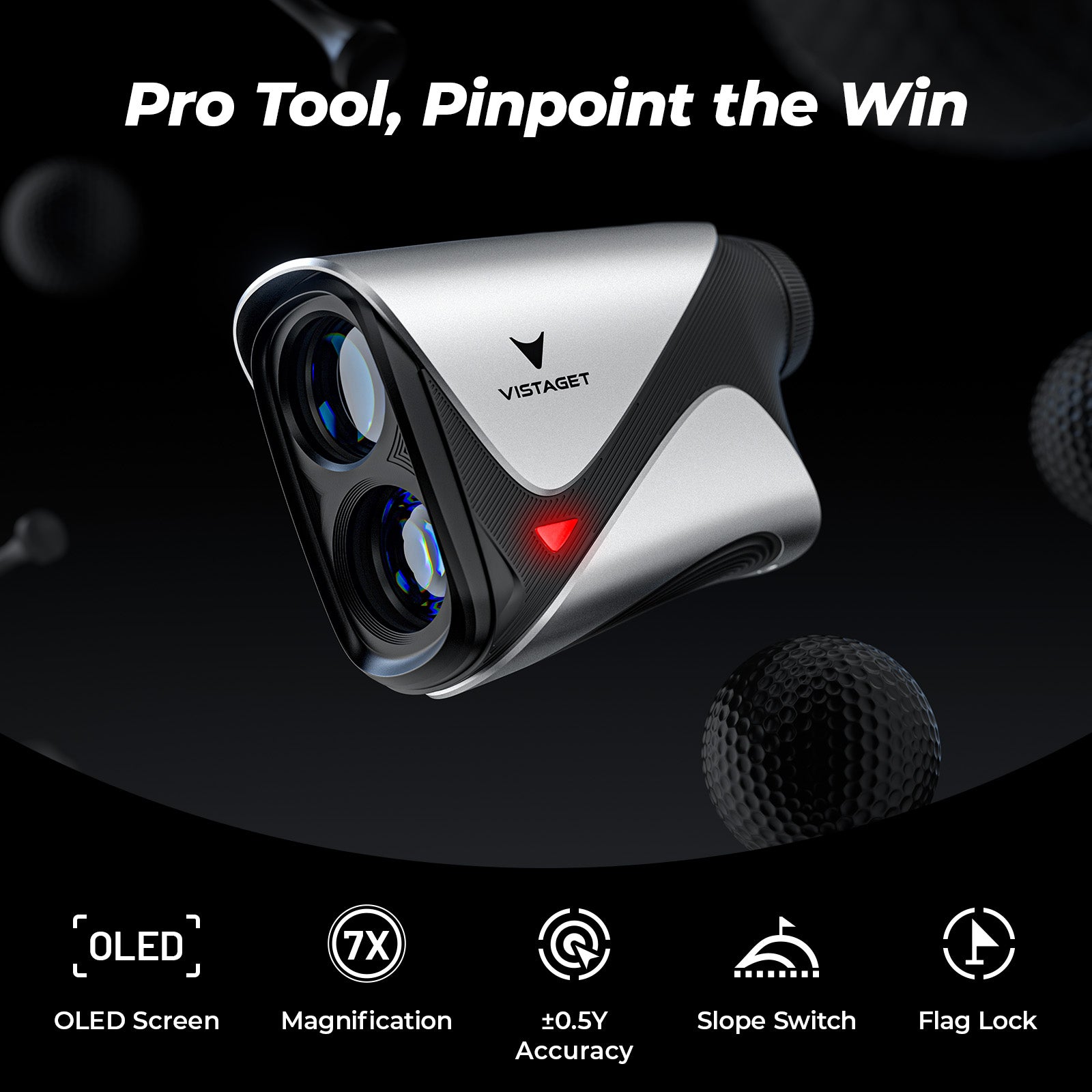 Golvia Pro Range Finder Golf 1200 Yards