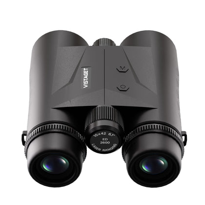VisioNaut 2600YD Laser Rangefinder 10x42mm Binoculars