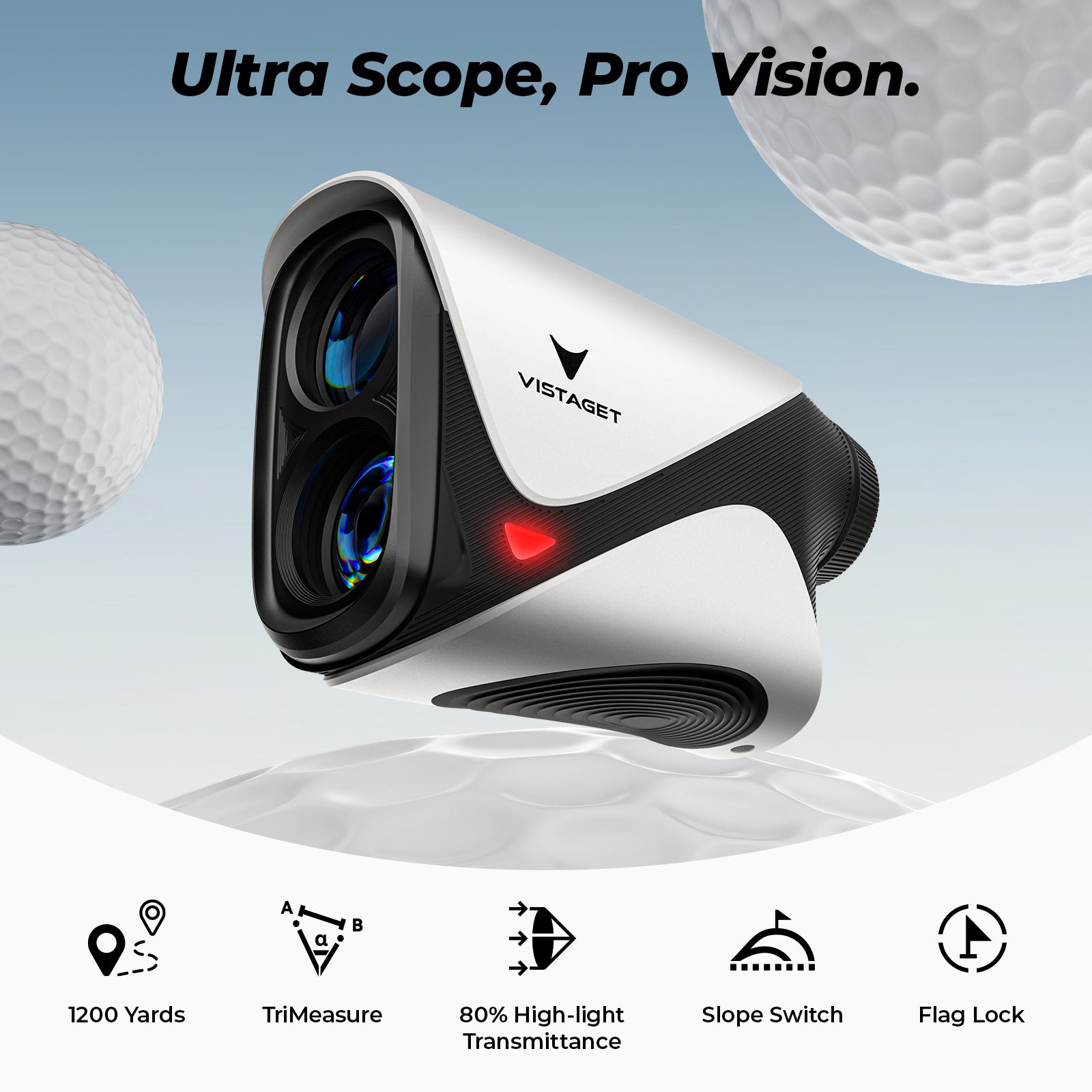 Golvia Golf Range Finder 1200 Yards