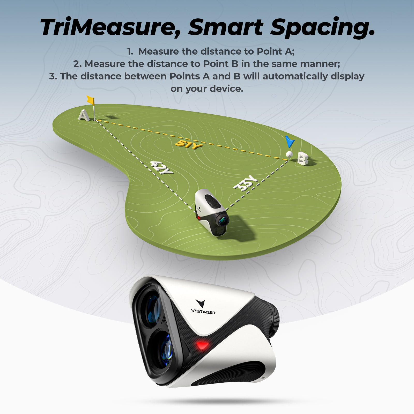 Golvia Golf Range Finder 1200 Yards